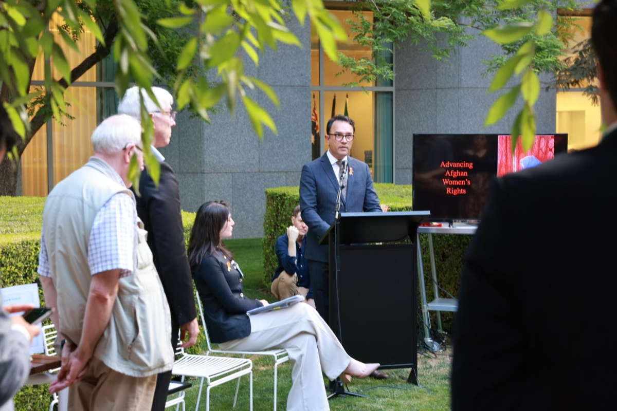 Ambassador Waissi’s Remarks at the Australian Parliament House – Advancing Afghan Women Rights